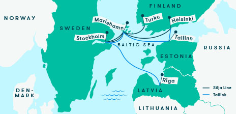 Schiffe - Tallink & Silja Line