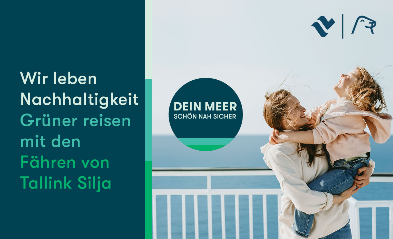 Umwelt und Nachhaltigkeit: umweltfreundlicher reisen mit Tallink Silja