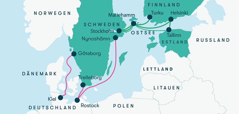 Zwei Reedereien ein Fährticket: Mit Stena Line und Tallink Silja von  Deutschland ins Baltikum oder nach Finnland. - Tallink & Silja Line